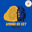 Police.png Cookie Cutter Set Among Us