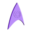 star wars empire Delta.stl Stargate Trek Badge