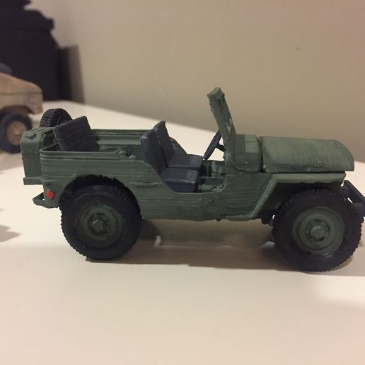 Download STL file Jeep 1941 - Assembly Kit • 3D print design ・ Cults