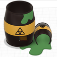 BARRIL-1.png Pencil Holder (Radioactive Barrel)