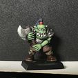 Oldhammer Style Orc with Axe