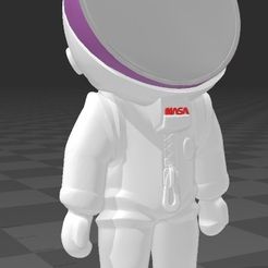 ASTRO.jpg Archivo STL Suporte Alexa Echo Pop Astronauta・Diseño imprimible en 3D para descargar