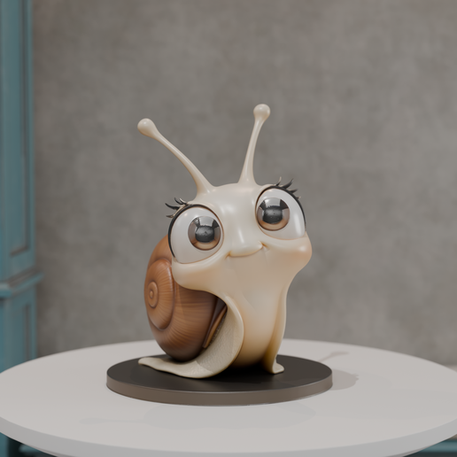 chibi snail