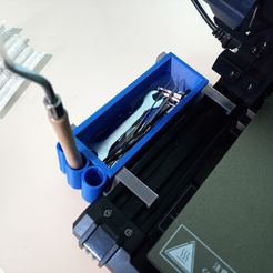 Support_Kobra_1.jpg Fichier STL gratuit Storage box for Anycubic Kobra Go・Objet à télécharger et à imprimer en 3D