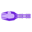 Turret_Right.stl 1/4" Scale Orbital Tank Transporter for Enhanced Human Armies