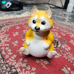 POw-n9UA7RM.jpg OBJ file cute dog・3D printable design to download