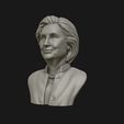 03.jpg Hillary Clinton 3D printable model