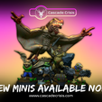 Adventurers-1.png Winston Layne - Batfolk Bard (28mm & Display Size)