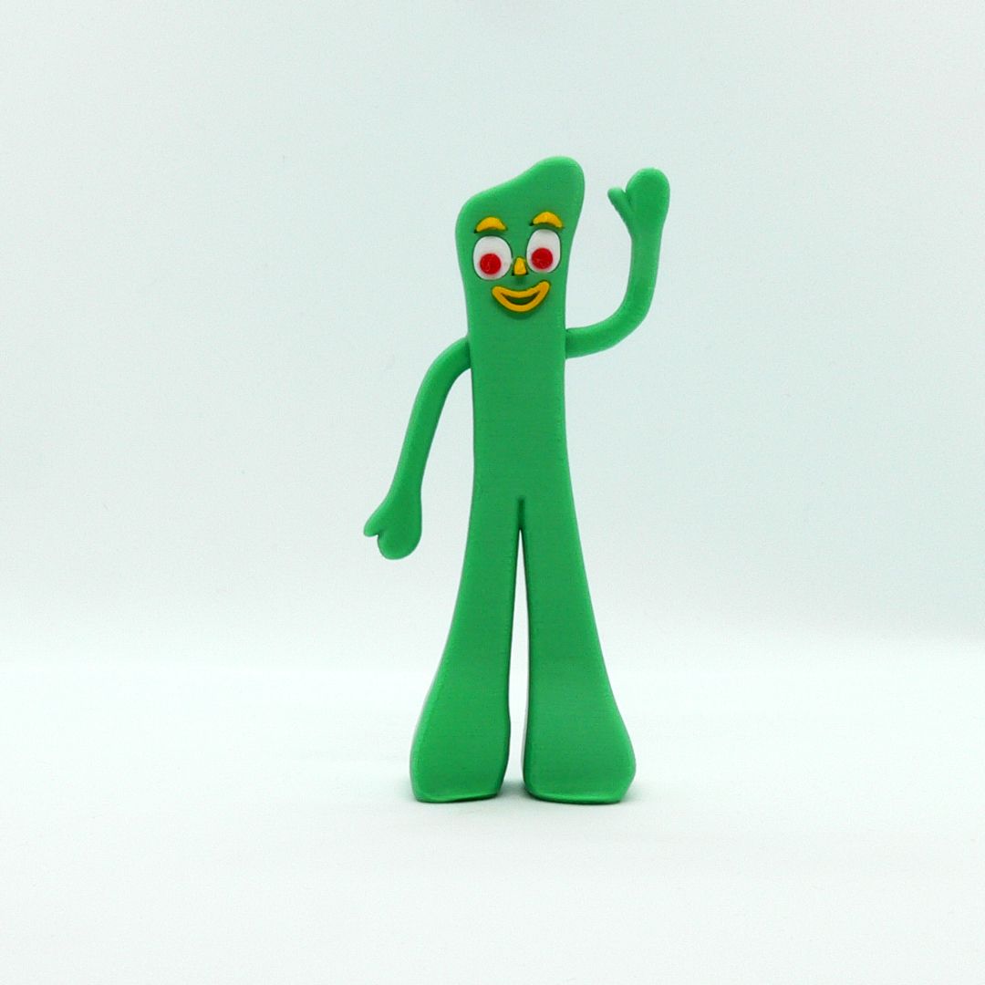 gumby front1.jpg Download free STL file Gumby and Pokey • 3D print object, reddadsteve