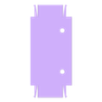 Back Stretcher (4 walls 30% infill).stl Wall Mount for 42206 Red Bull F1 Formula 1 RB20 Technic Gecko Bricks