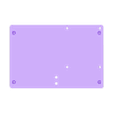 LCD_back.stl Raspberry Pi 3 Model B+ 5 inch LCD screen combo