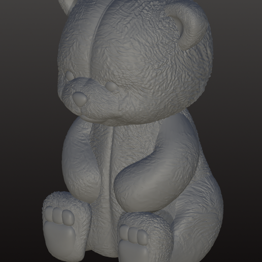🧸 TEDDY BEAR・ STL File for 3D printing・Cults