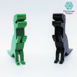 Folie4.jpg DINO DOOR STOPPER | For Dino Lovers and Kids in T-Rex Style | 3D-Printable STL