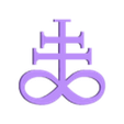 leviathan cross.stl Плинт для мечей, кинжалов, пистолетов и винтовок | By CC3D