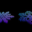 therender3.png 2 Snowflakes Coasters