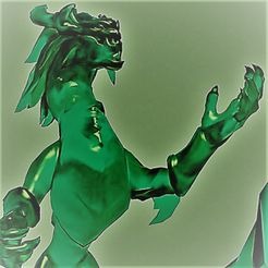 aurelion2.jpg Free STL file Aurelion Sol with Stand and new LoL logo・3D print model to download