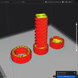 Tea ra © 6hours 43 minutes © 499. 1640m- $2.16 oon cd STL file Fidget Bolt & Capsule Version - Personal Use・3D printable design to download
