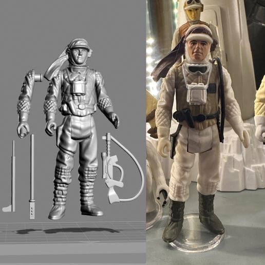 その他 STARWARS 1996 Kenner Luke & Hans Hoth STARWARS 1996 Kenner Luke & Hans Hoth - メルカリ