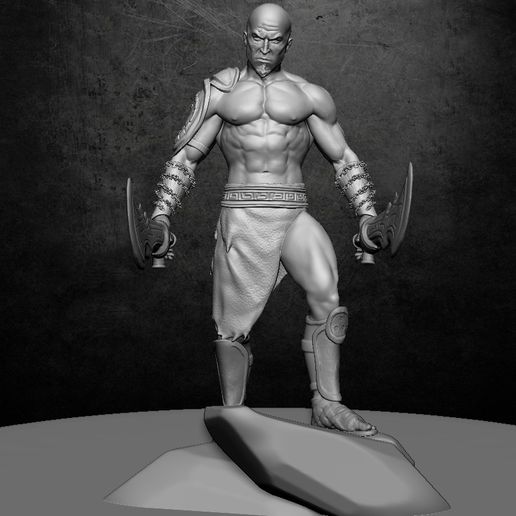 God of War. Kratos 3D model