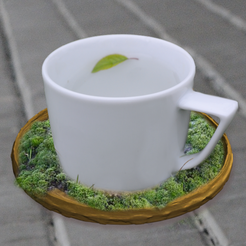 Saucer_for_a_cup.png Download STL file Moss saucer • 3D printing model, eit4D