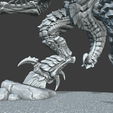 Preview-Basic-Tail-and-Base.png 3D file Space Bugs of Death Singing Slayer・Model to download and 3D print