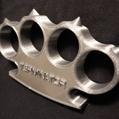 DSC00254.jpg Terminator Knuckles - 3D - STL Printing file
