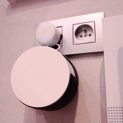 IMG_0415.jpg Fichier STL Google Wifi Holder・Modèle à télécharger et à imprimer en 3D