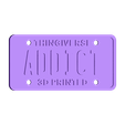 ADDICT.stl PLATEZ