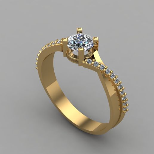 Women Ring 3DM Womens Ring 3d models 3D print model 3D print model 3D model