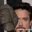 SIX_6285491B-4A54-4B8E-BA49-EF135C8D17EB.jpeg Robert Downey Jr. Tony Stark Ironman Endgame Custom Head