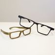 C_1_1.jpg Free STL file CUSTOMIZABLE 3D VTO PRINTING GLASSES・3D printable design to download