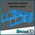 Cults-page.png STL file 1/24 Tube Front End - 350Z・3D printable model to download