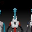screenshot.378.jpg STAR WARS .STL The Bad batch OBJ. Kamino characters 3d KENNER STYLE ACTION FIGURE.