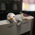 Photoroom-20250122_210221.png Sleeping Penguin On A Shelf 🐧