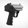 007.jpg Archivo STL SFX pistola P11 bajo el agua de la película Lara Croft Tomb Raider: La Cuna de la Vida 2003 modelo de impresión 3d・Plan para descargar y imprimir en 3D, vetrock