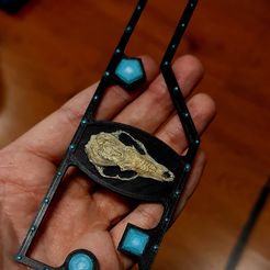 20211110_231149.jpg Free STL file Customizable kill team measuring tool・3D print design to download