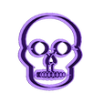 skull.STL cookie cutter Skull