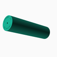 unf12-55-300-80mm-3.png Airgun silencer UNF 1/2 threads .22 caliber 5.5mm 60, 70 and 80mm