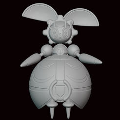 Magearna.png Fichier STL 801- Figurine Pokemon Magearna・Objet pour impression 3D à télécharger