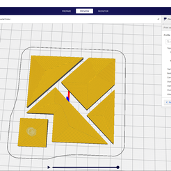 SliceWithCura02.png Fichier 3D gratuit Puzzle carré・Objet imprimable en 3D à télécharger, adamantiz