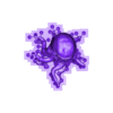 Parasite2_presupported.stl Parasite with tentacles