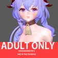 0000.jpg 3D file GANYU GENSHIN IMPACT NAKED NUDE HENTAI NFSW STATUE CUTE GIRL GAME CHARACTER ANIME 3D PRINT・3D printable model to download