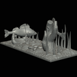my_project-13.png two perch scenery in underwather for 3d print detailed texture