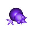 Easter_pipak_B.obj OBJ file Easter Eggs Chicks・3D printer model to download