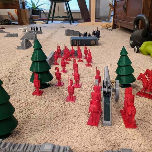 Little Wars Soldiers - 3D model önizlemesi