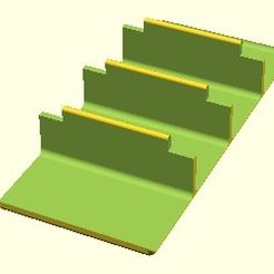 dividers.png Download free SCAD file Parametric Drawer Divider • 3D print model, rickseiden