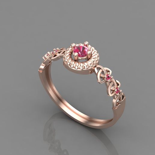 Women Ring 3DM Womens Ring 3d models 3D print model 3D print model 3D model