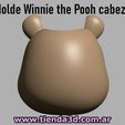 winnie-the-pooh-cabeza-6.jpg Winnie the Pooh Head Flowerpot Mold
