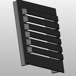 grile plinthe.PNG STL-Datei Kitchen plinth grille・Design für 3D-Drucker zum herunterladen