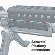 Picatinny.jpg 1:1 M240B and M240G Machine Gun Prop